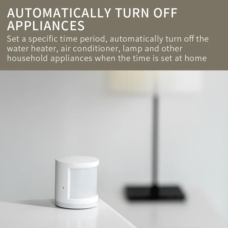 Xiaomi Mijia Human Body Sensor Smart Body Movement Motion Sensor Zigbee Connection Smart Home Accessories work with Mijia APP
