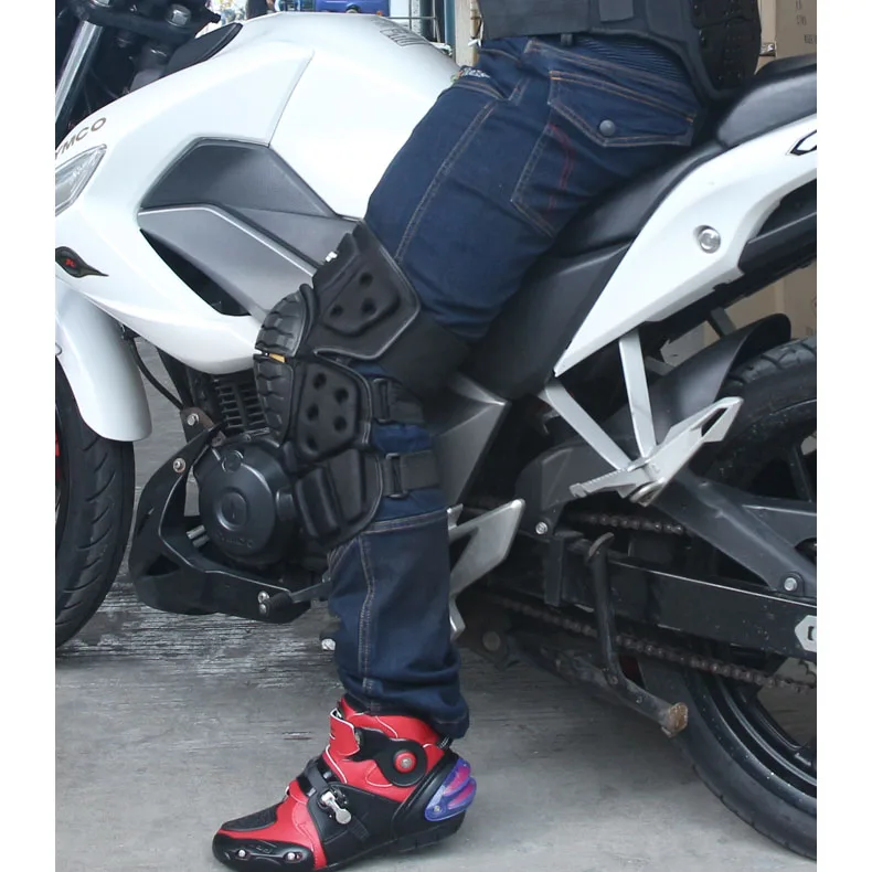 PRO-BIKER 4 шт./компл. защита на колено мотоцикла протектор защитный Ортез налокотники щиток для наколенников мотоциклистов Dizlik защита колена