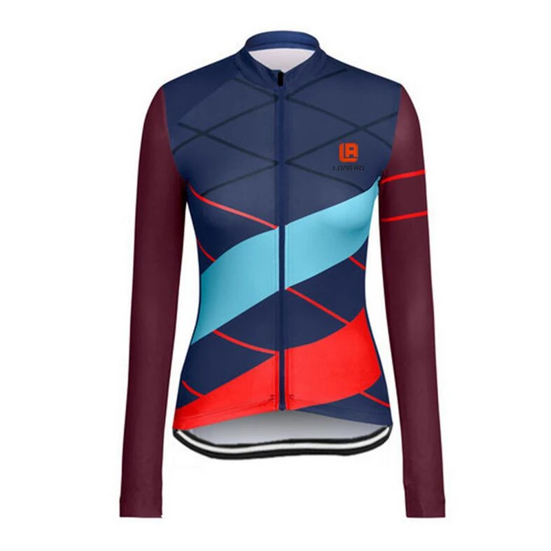 

Autumn Long Sleeves Shirts For Women Winter Bike Tops Bicycle Outdoor Sports Cycling Jerseys MTB Cycling Clothing Wear Jersey