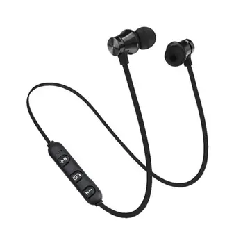 

Wireless Bluetooth Earphone Stereo Earphones Magnetic Sport Earphones Mic Mobile Earbuds handsfree ear phones fone de ouvido