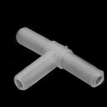 Пластиковый Т-образный 3Way аквариумный воздушный насос, трубчатый шланг, соединитель, BES