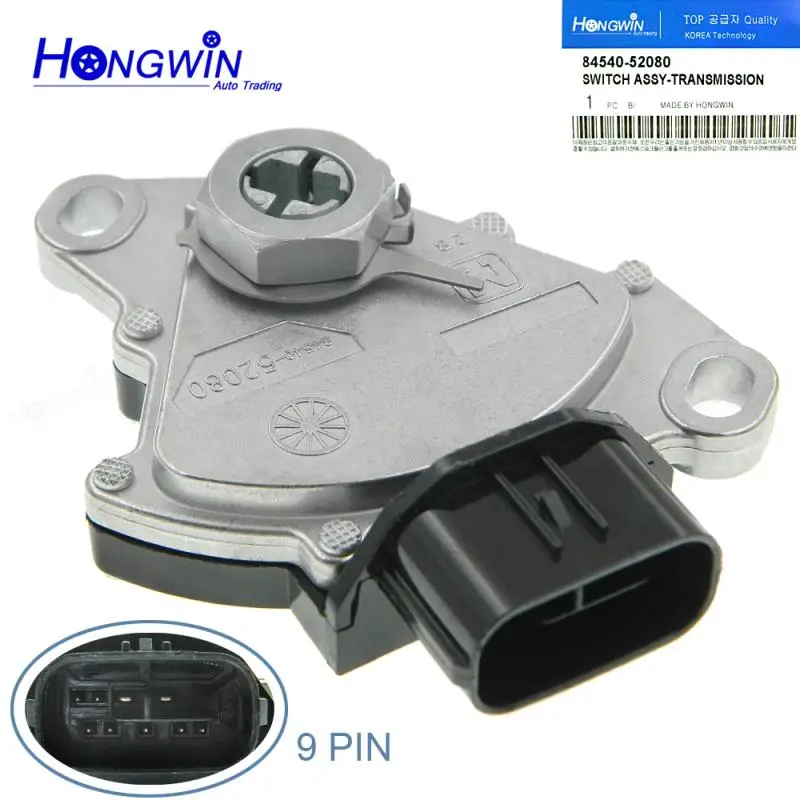 

84540-52080 8454052080 Новый нейтральный стартовый переключатель для Toyota Vios высокого качества