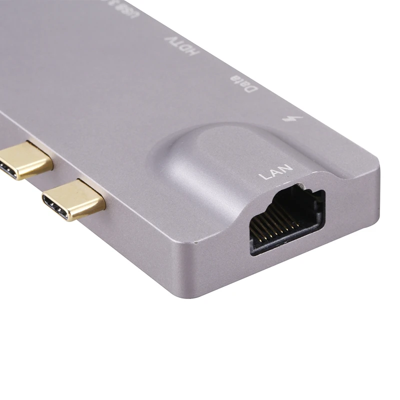 9 в 1 пара Тип-C удлинитель док-станция для MacBook Pro к HDMI