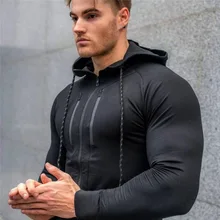 Muscle Dr. Brothers мужские спортивные дышащие повседневные топы, тренировочная одежда для фитнеса, приталенный свитер с капюшоном из чистого хлопка