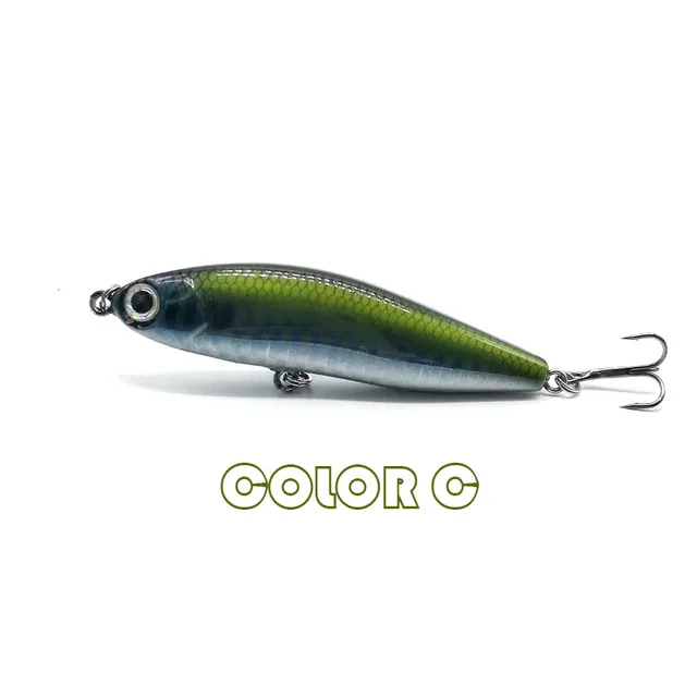 2021 New Arrivals Fishing Bait TP160 Full Depth 70MM 13G 7 Various Colors High Quality Hooks Sinking Pencil Lures For Fishing Color C