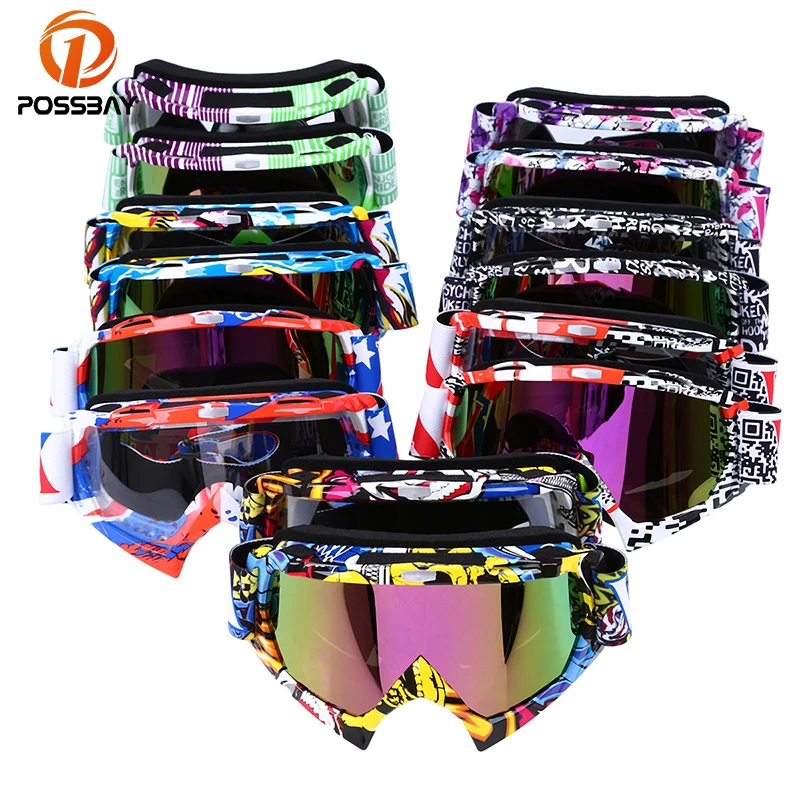 Posbay мотоциклетные очки для катания на коньках лыжные oculos мотокросса MX
