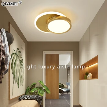 

Modern LED Chandeliers Lights Living Room Dimmable Iron Aluminum Luminarie Gold Frame Lamps Bedroom Lighting Fixtures AC 90-260V
