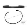 Matt Surface Brushed Stainless Steel Blank Cuff Bangle 4 colors Bracelet Jewelry Gifts For Man and Women 6