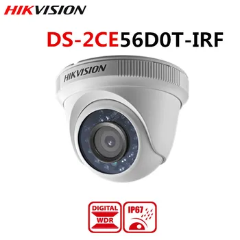 

Hikvision International version DS-2CE56D0T-IRF CVBS/AHD/CTV/TVI 4 in 1 HD Camera 1080P 2MP IR Security Video Surveillance Camer