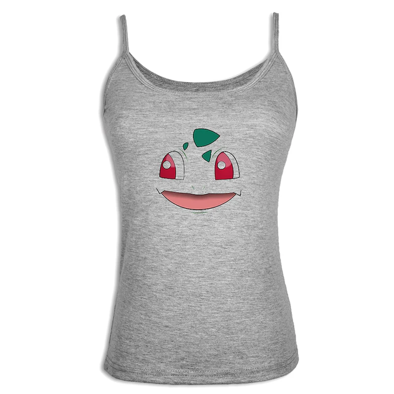 jfSingletS096G Powerpuff, для девочек, цветочные пузыри, бабочки, топы, Белоснежка, Алиса, Рапунцель, женский сексуальный жилет, майка, хлопок, на бретелях, топы, подарок - Цвет: jfSingletS096G