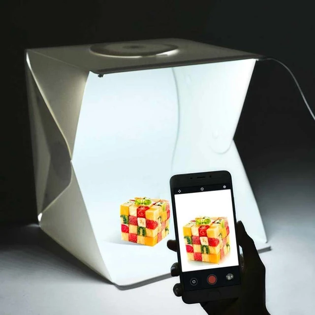 Mini Foldable Lightbox Photo Studio Photography Backdrop Portable