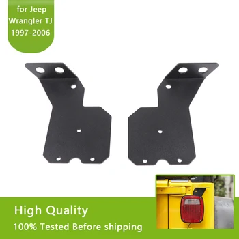

Car Tail Lamp Taillight Antenna Holder for Jeep Wrangler TJ 1997-2006 Aluminum Alloy Black External Styling Accessories