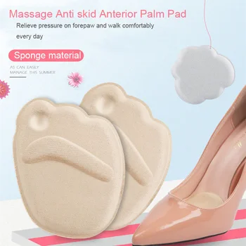 

Sole Anti-Slip Insole High Heel Foot Cushions Forefoot Anti-Slip Insole Breathable Shoes Pad Soft Inserts Insoles