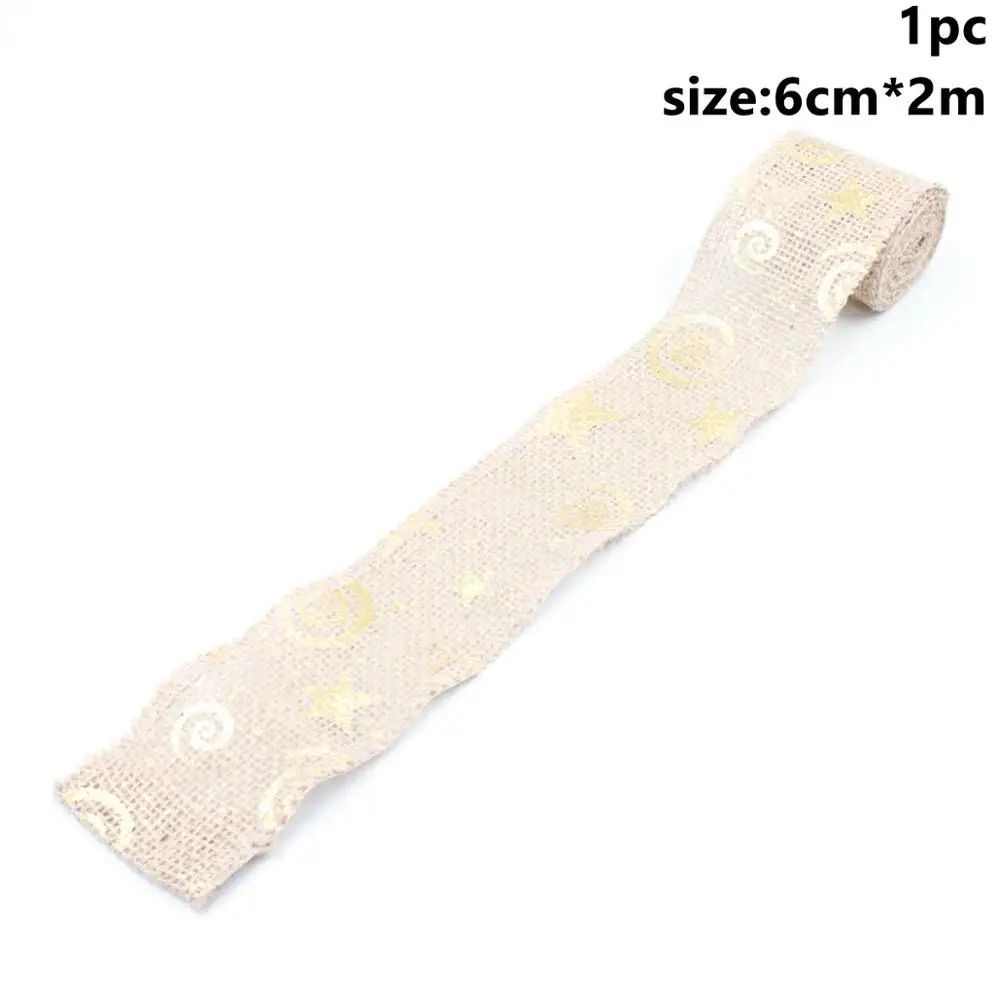 Taoup 10 шт. ретро DIY Sackcloth Винтаж деревенский Свадебные мероприятия партия поддерживает поставки джутовые мешковины Цветы Роза потертый - Цвет: 2m Jute 14