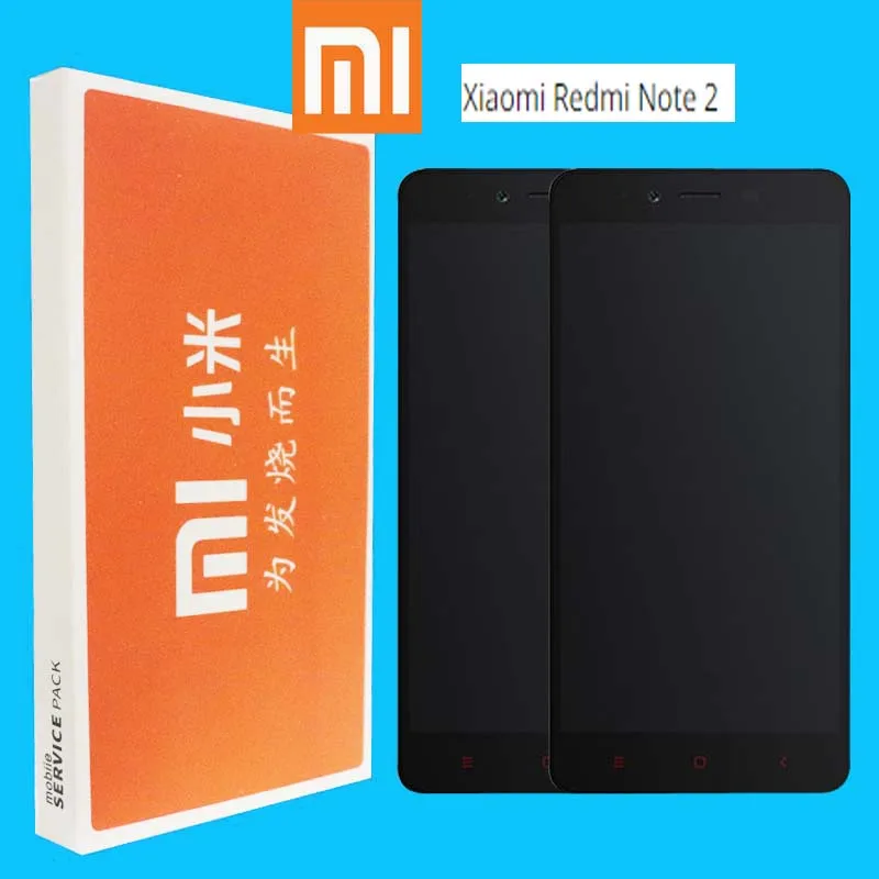 

Original Quality LCD For Xiaomi Redmi Note 2 Lcd Display Screen Replacement For Hongmi Note 2 Digiziter Aseembly