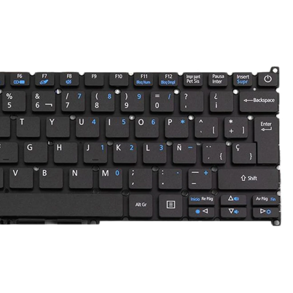 Replacement Keyboard Spanish Layout for ACER Aspire ES1-132 ES1-132-C37M C9N8 Laptop Keyboard Spain Standard