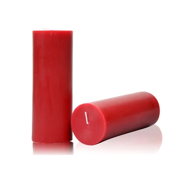 

Red Column Candle Home Decoration Accessories Large Candle Wedding Party Velas Aniversario Parafina Home Decoration DD6LZ