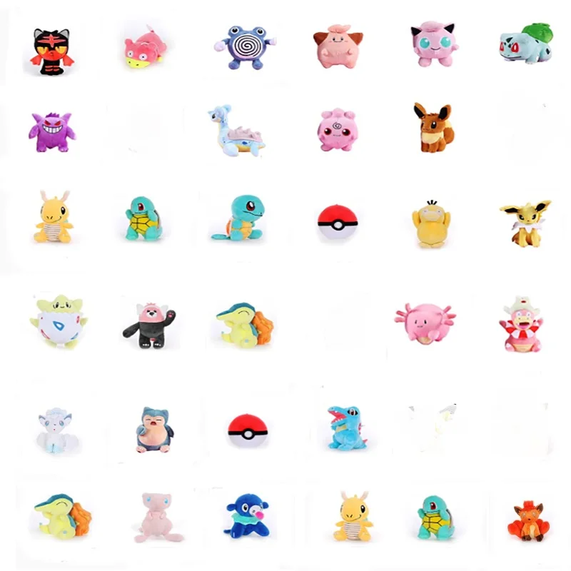 20 см плюшевый попплик Wartortle Torchic Eevee jigglyслое драгонит Charizard Psyduck симпатичный