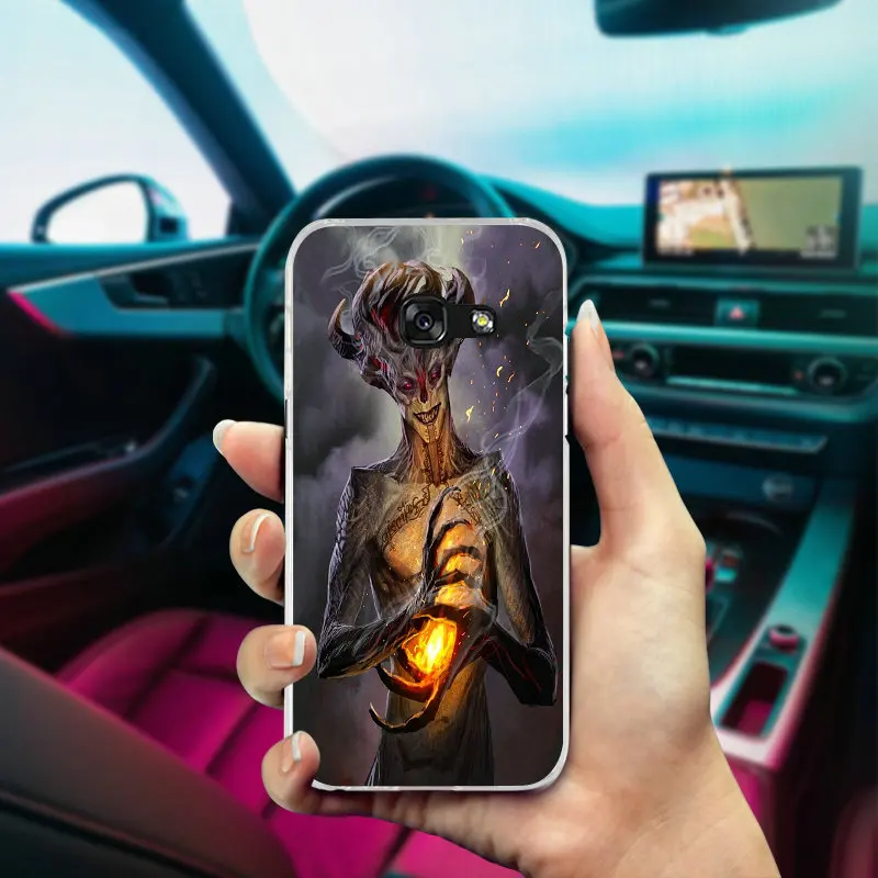 Силиконовый мягкий прозрачный чехол с инквизицией Dragon Age для Samsung Galaxy J1 J2 J3 J5 J7 A3 A5