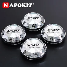 4 шт./лот 64 мм Универсальный спортивный автомобиль колеса центр обод колпачки ступицы колеса центр Крышка эмблема значок