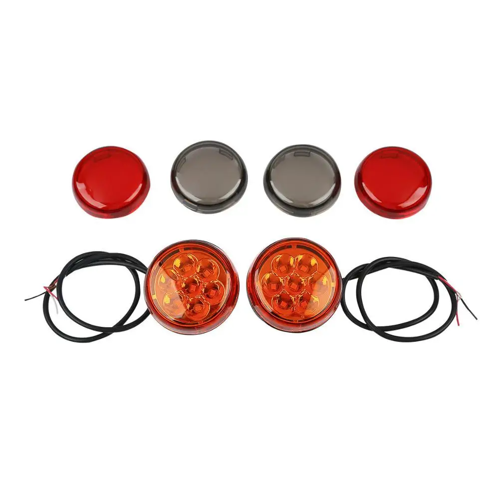 Мотоцикл Поворотники передние светодиодный свет для Harley Sportster XL 883 1200 1992 2016 1993 1994