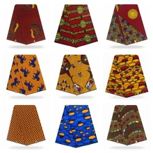 Голландский воск Африканский голландский настоящий Анкара ткань последняя африканская ткань принт хлопок Pagne Африканский горячий воск