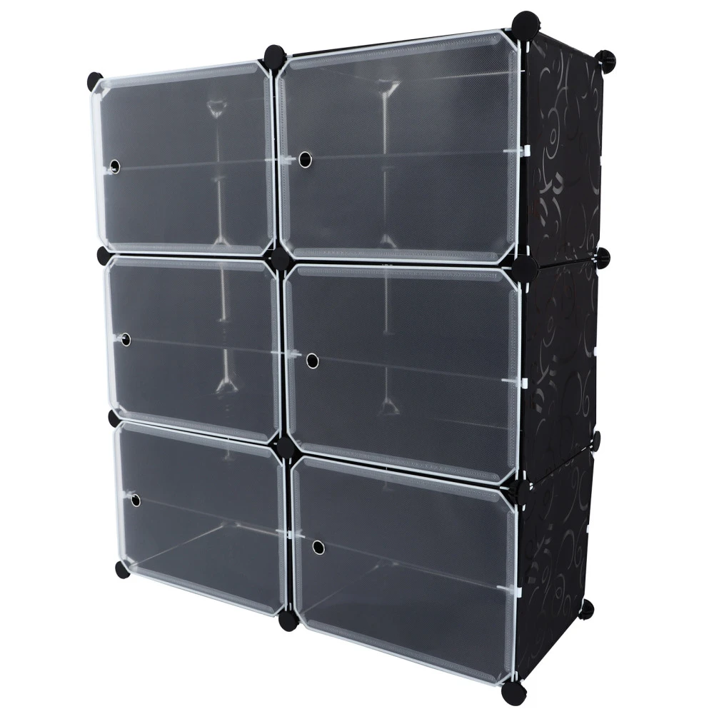Armario de cubos multifuncional, de cubos de almacenamiento automontaje (negro), 1 unidad| | AliExpress