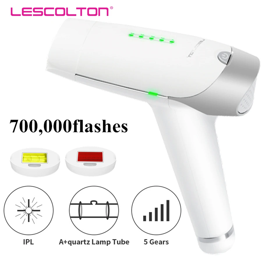 Lescolton t009 Перманентный лазер для удаления волос IPL лазерная эпиляция Эпиляторы устройства депилятор для удаления волос Для женщин человек для подмышек, для ног бикини