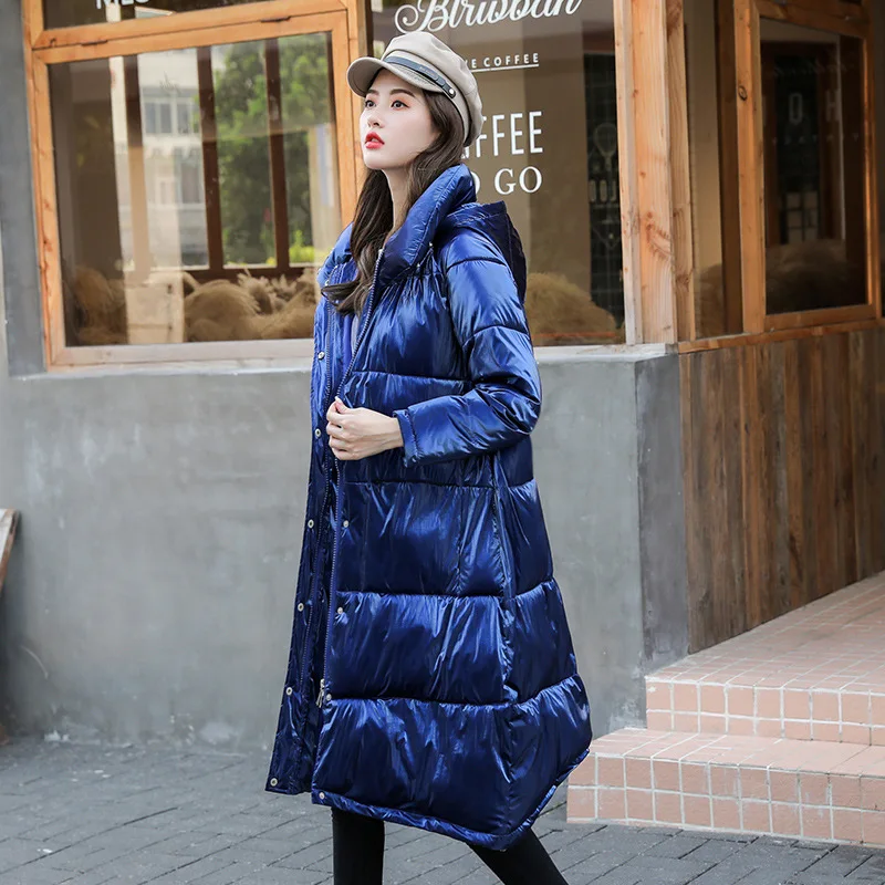 

Down Jacket Cotton-padded Clothes Women's Short Winter 2019 New Style Korean-style down Coat Cotton-padded Jacket Loose Thick Co