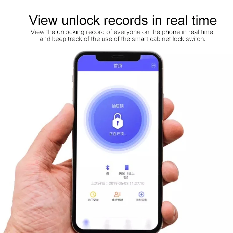Smart Bluetooth APP замок ящика Бесконтактный Невидимый замок для файлового шкафа шкаф замок ящика переключатель/приложение Автоматическая Управление