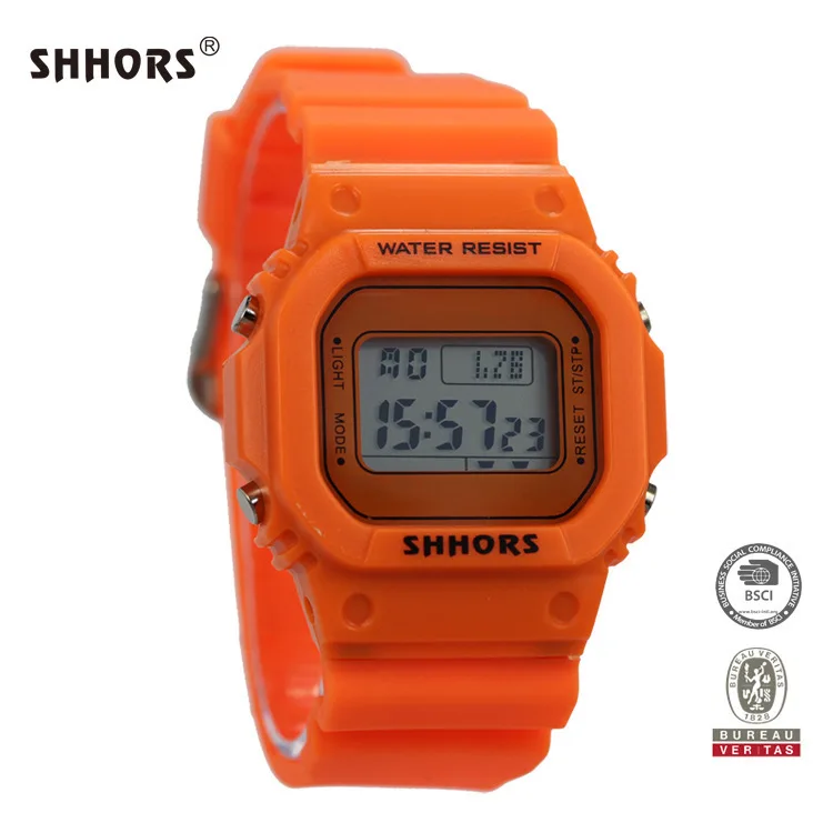 

Sheng hou shi shhors Fashion Candy Color Multi-functional Sports Waterproof Students Electronic Watch 718 #