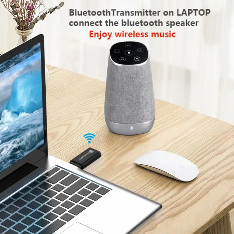 Высококачественный Bluetooth 5,0 передатчик беспроводной приемник USB 3,5 мм Аудио Динамик адаптер ключ Бытовая и офисная техника