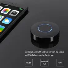 Q1 Авто Медиа-трансляция DLNA Miracast экран зеркальное ТВ-палка цифровой беспроводной HDMI AV RCA выход видеостример дисплей