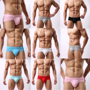 

UK Men's sexy Boxer Briefs Thongs Underwear Cool Pouch Bikini Underpants