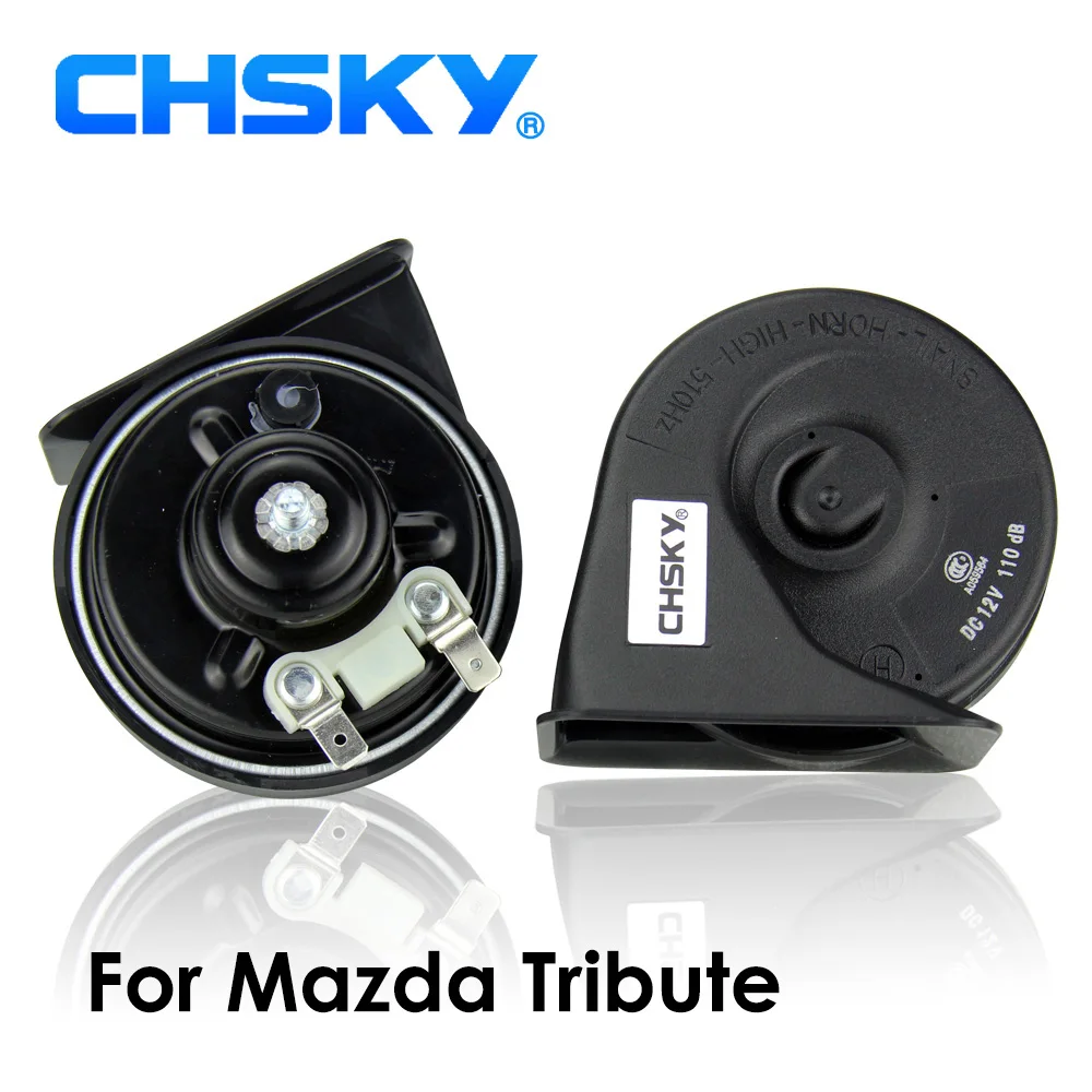 Автомобильный гудок CHSKY спиральный для Mazda Tribute 2000-2011 12 В громкость-дБ