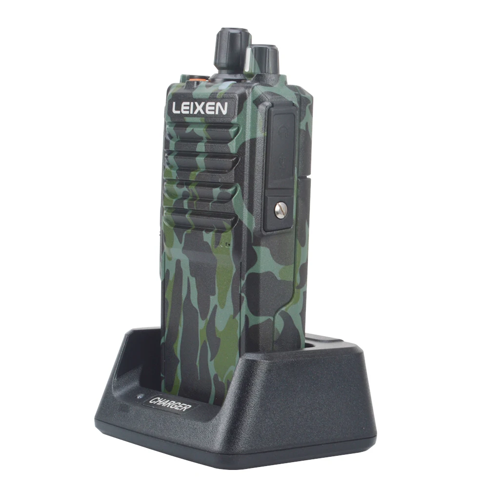 20km walkie talkie UHF LEIXEN VV-25 25W high power  portable two way radio amador analog 400-480MHz 6