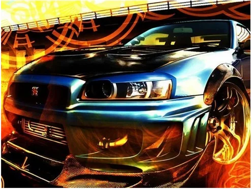 5D полная Алмазная Вышивка спортивный автомобиль Алмазная картина крутые Новые поступления Супер спортивные автомобили мозаика Алмазные Фотографии Декор Er005 - Цвет: 9ER005-3