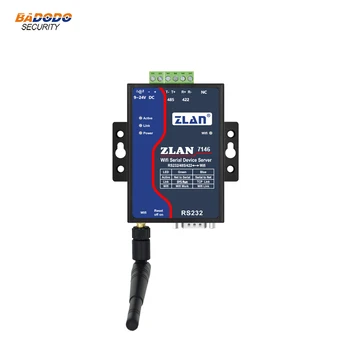 

wireless Serial Server RS232 RS485 RS422 serial port to WiFi Converter server ZLAN7146 support Modbus TCP replace 7104