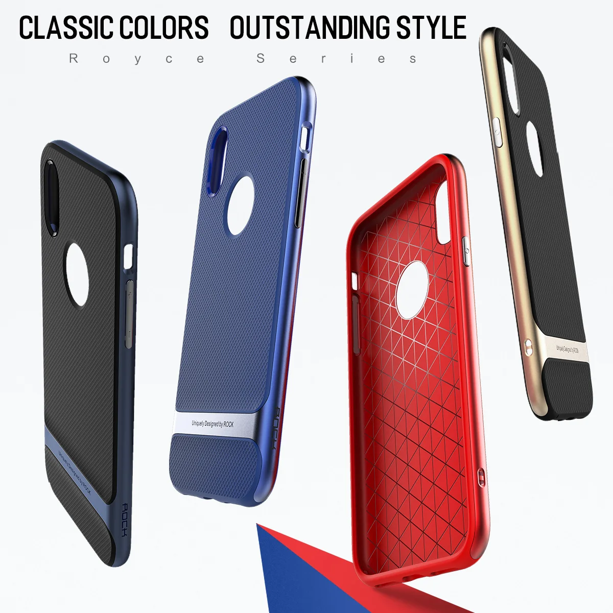 ROCK PC+ TPU Тонкий Гибридный Прочный защитный чехол для iPhone X 10 Phone Hoesje, высокое качество, распродажа