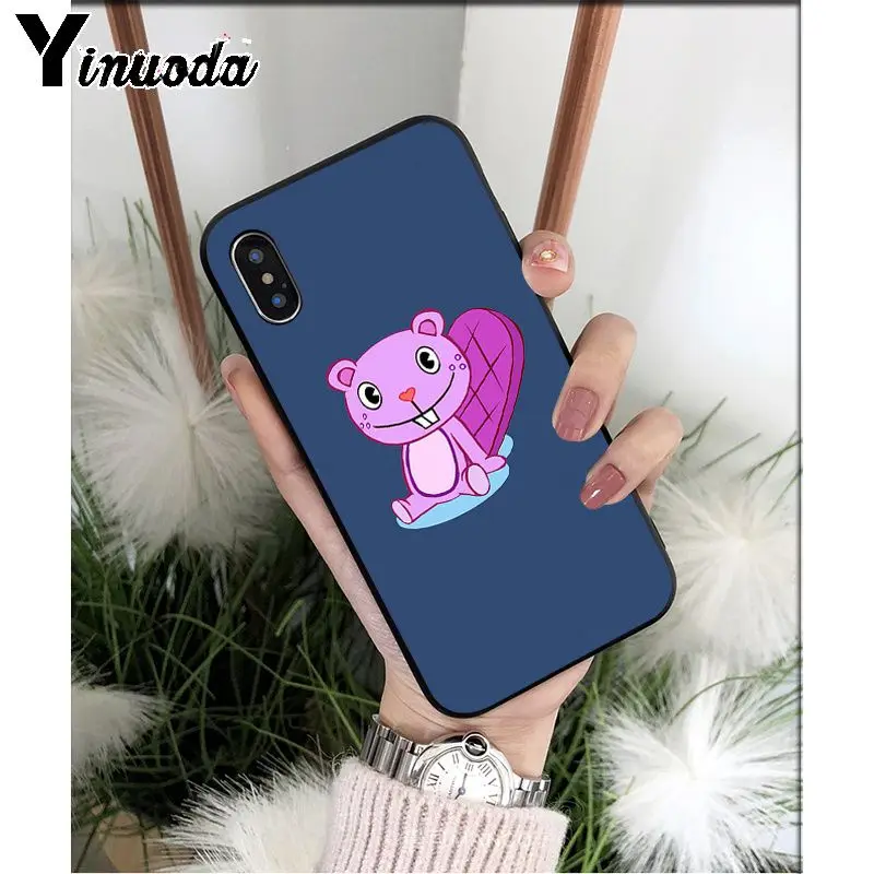 A11 Yinuoda Happy Tree Friends TPU Мягкий силиконовый чехол для телефона iPhone 6S 6plus 7 7plus 8 8Plus X Xs MAX 5 5S XR 11 11pro max - Цвет: A11