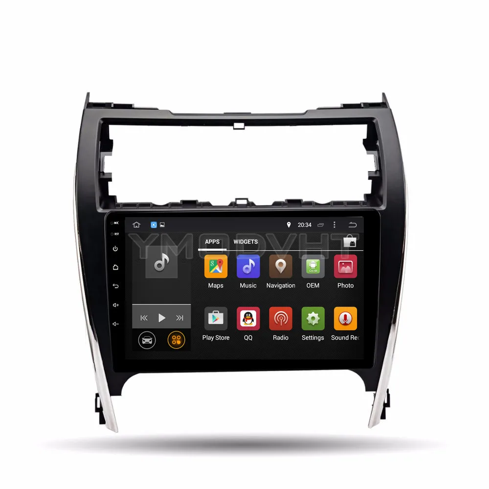 YMODVHT 10 дюймовый 4G Восьмиядерный Android 9 0 7 1 автомобильный DVD плеер для Toyota Camry