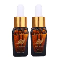2pcs Dimollaure Snail Face Serum Hyaluronic Acid Moisturizers Whitening Friming Fade Freckle  Anti-Aging Essence Skin Care 1