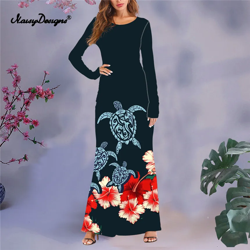 

Noisydesigns/женское платье; Коллекция 2021 года; Сезон осень; Пляжная Женская одежда с цветами; Богемное длинное платье; Noir Hawaiian Midnight; Праздничные вечерние платья; Vestido