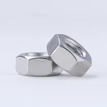 2-30PCS BSW 1/2-12, 1/8-40, 3/16-24, 5/32-32 Hexagonal Nuts Hex Nut A2 304 Stainless Steel