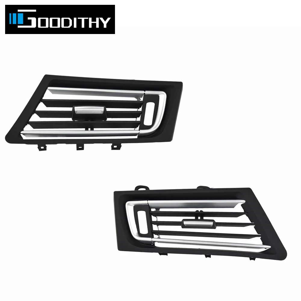 

Front Row Wind Left Right Air Conditioning Vent Grill Outlet With Chrome Plate For BMW 7 Series F02 F01 730 735 745 750