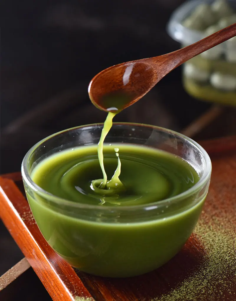 Chinese Matcha Green Tea Powder 100% Natural Organic Slimming Tea Reduce Food Health Care Wholesale  3