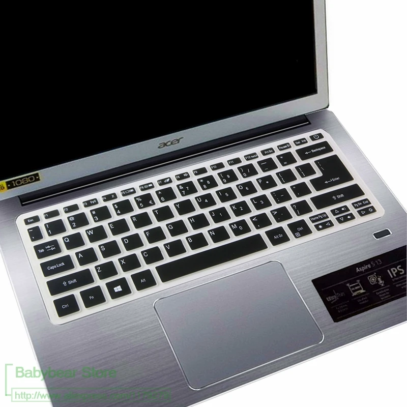 Для acer Swift 3 SF313-51 SF313 51 51 г SF314-52 14 ''SF314-53 SF314-54 SF314-55 SF314 56 55 54 53 г Клавиатура ноутбука кожного покрова - Цвет: black