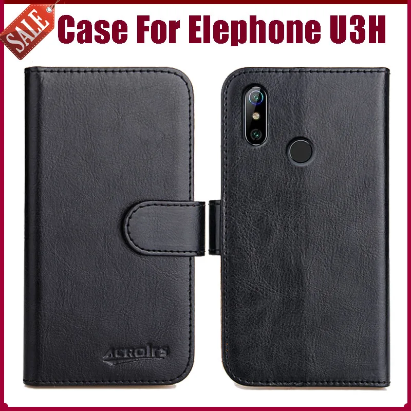 Лидер продаж! Чехол Elephone U3H 6 53 дюйма цветов флип кошелек чехол для специальная
