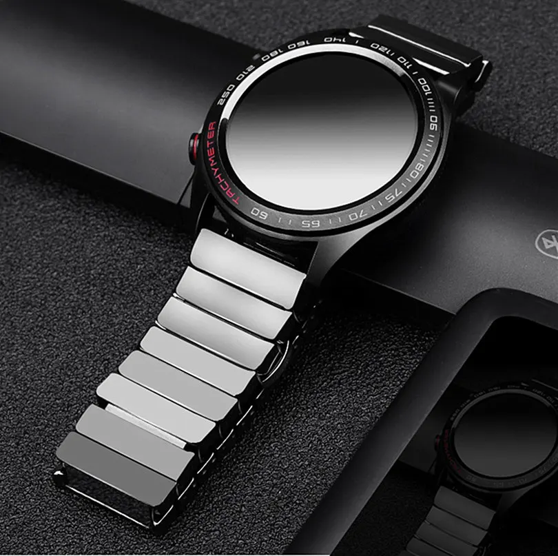 Для samsung Galaxy Watch 46 мм ремешок для часов 22 мм керамический ремешок для часов быстросъемный ремешок сменный Браслет для gear S3