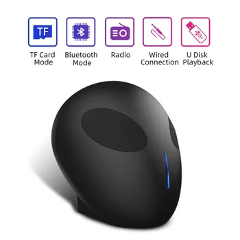 

Portable Wireless Bluetooth 4.0 Speaker Stero Bass 1200mAh Battery 5H Long Time Use TF Card HD Speakers Indoor Outdoor Gift